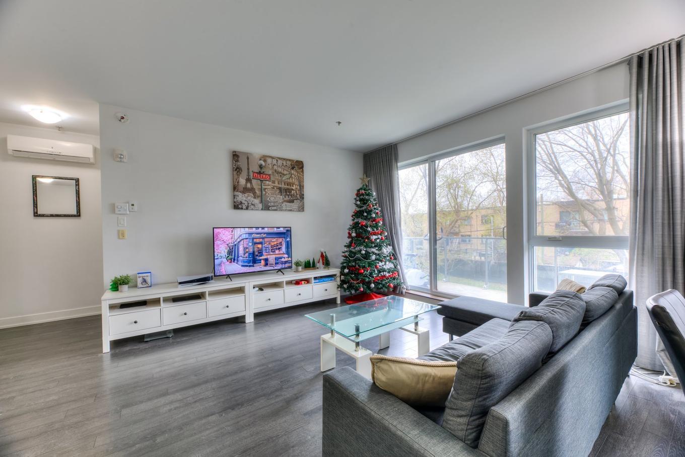 Salon - 207-2310 Rue Marcelle-Ferron, Montréal (Mercier/Hochelaga-Maisonneuve), QC - Indoor Photo Showing Living Room