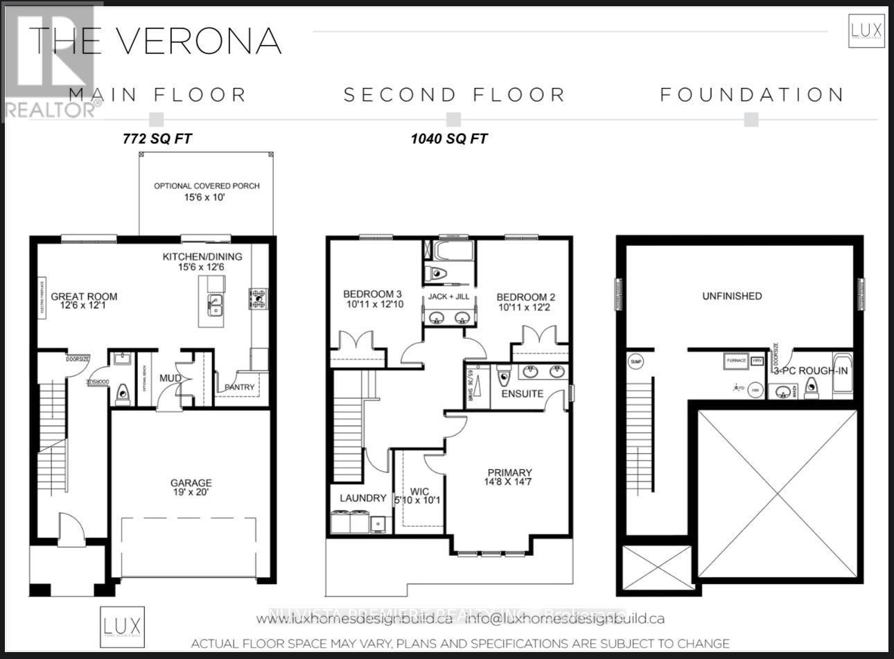 FloorPlan - Lot 19 Purple Beech Trail, Thames Centre (Thorndale), ON - Other