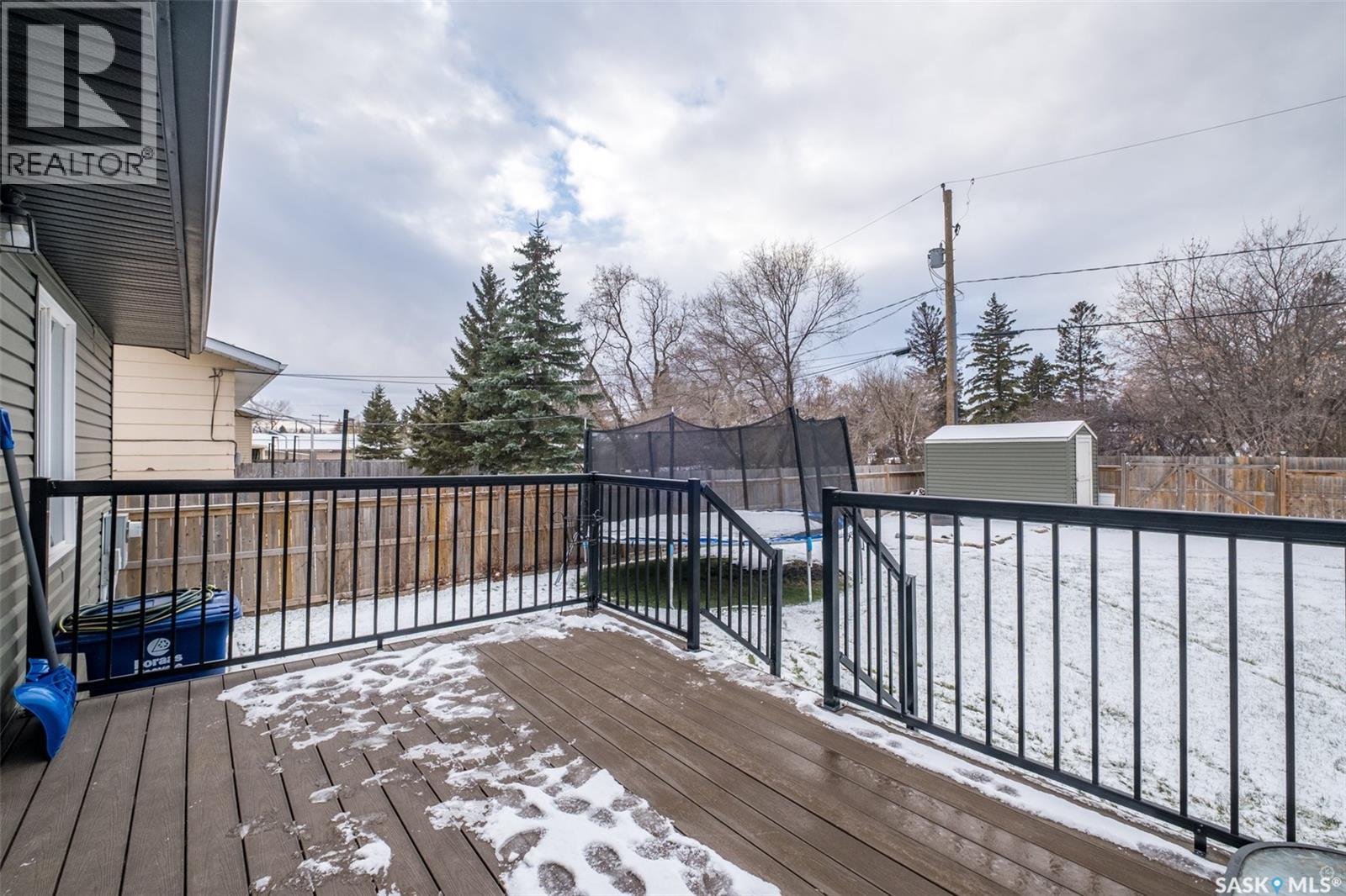335 Ruttle Avenue, Kinistino, SK - Outdoor With Deck Patio Veranda With Exterior
