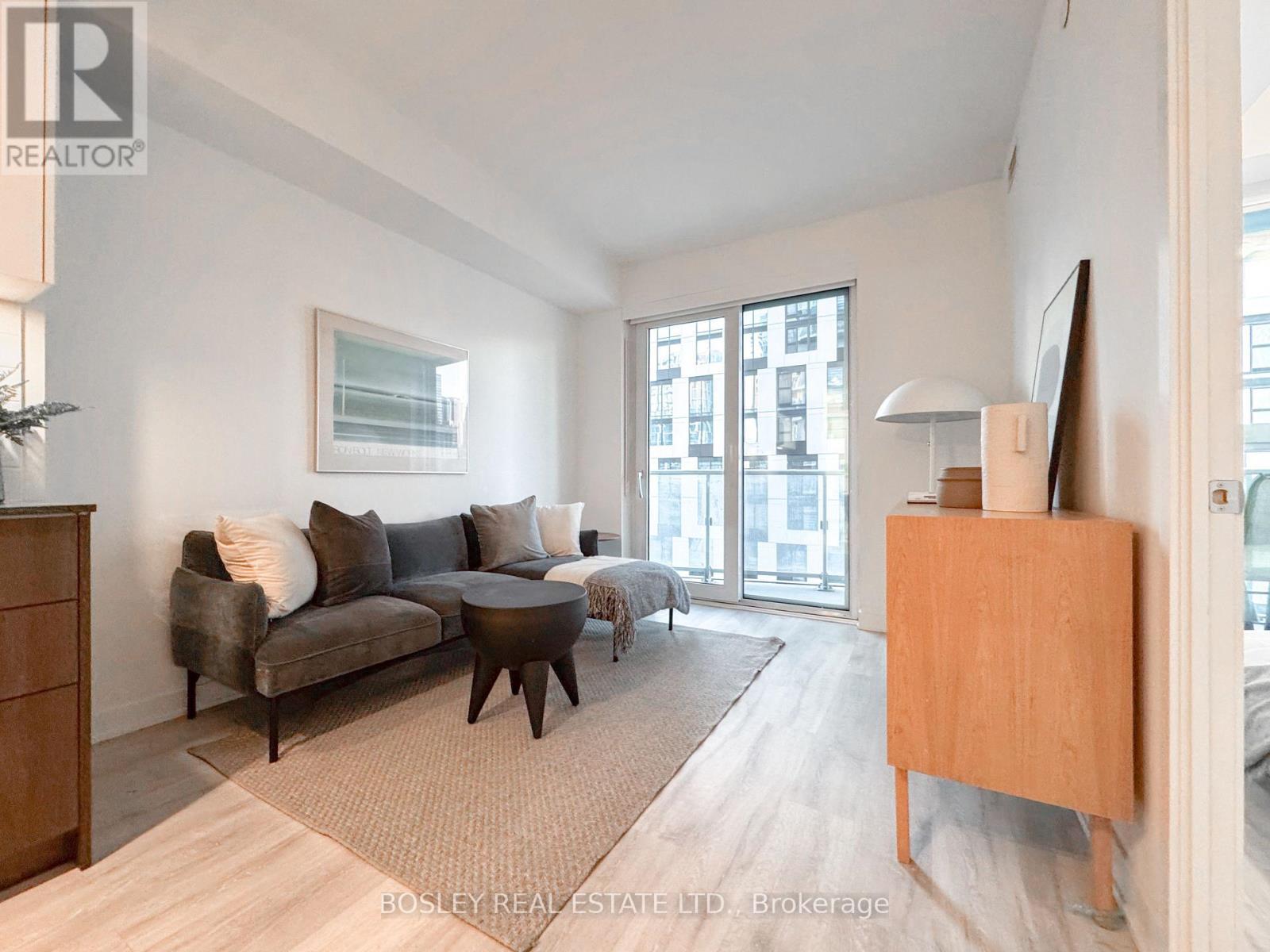 Living - 1611 - 100 Dalhousie Street, Toronto, ON - Indoor Photo Showing Living Room