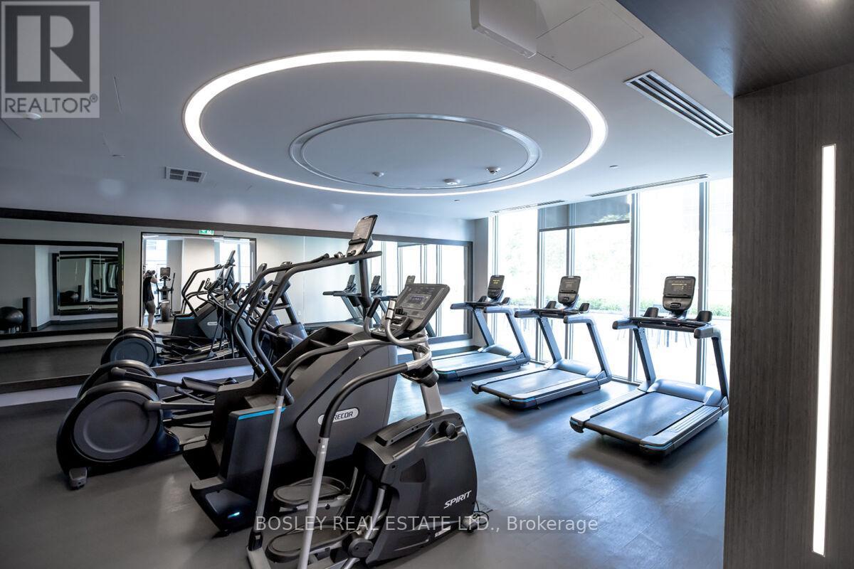 Fitness Facility - 1611 - 100 Dalhousie Street, Toronto, ON - Indoor Photo Showing Gym Room