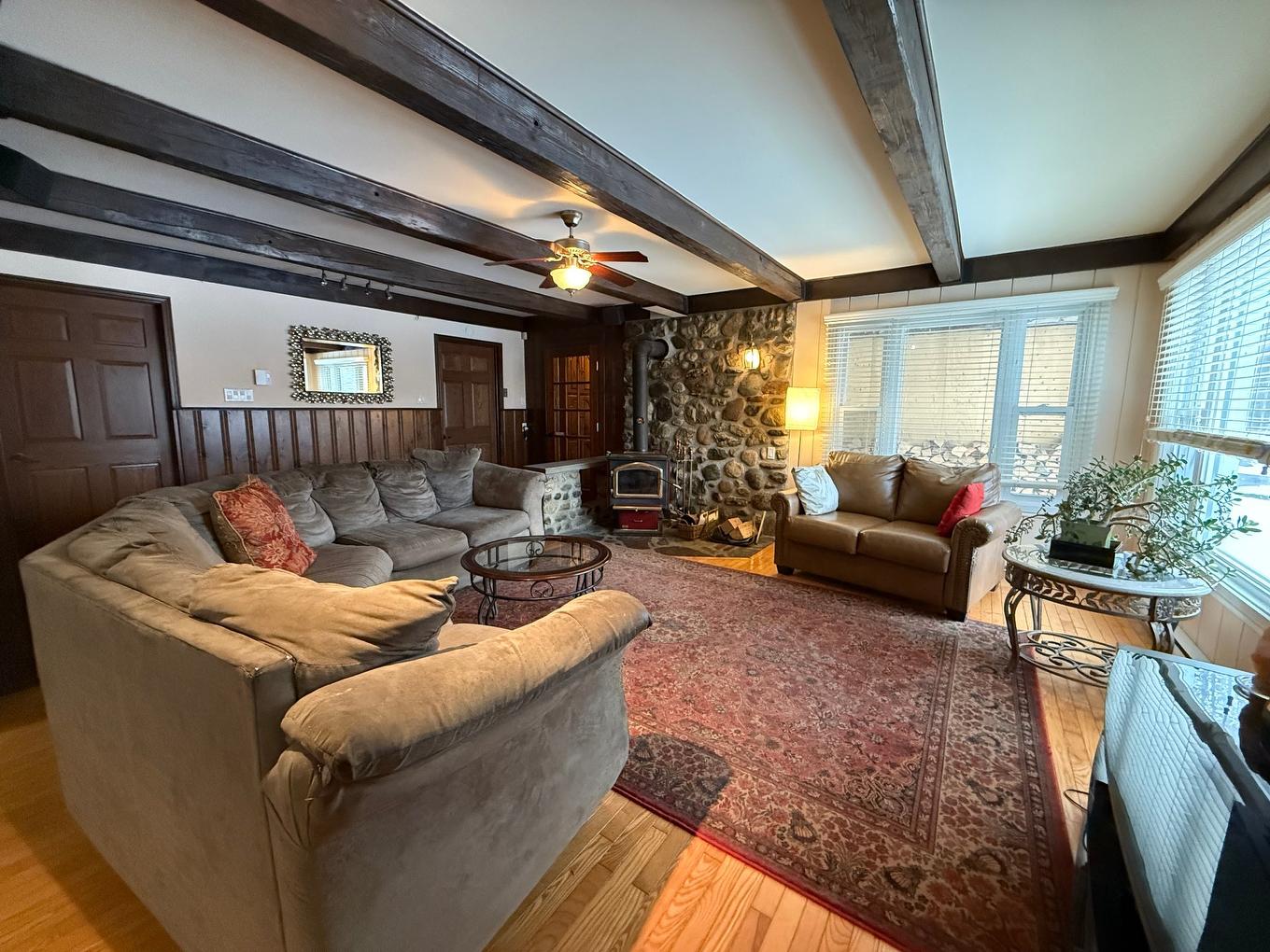 Family room - 508 Route De Mansonville, Potton, QC