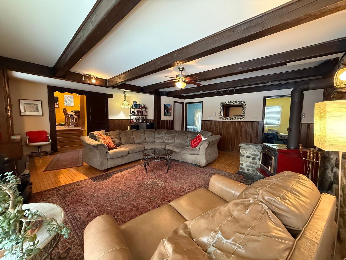 Family room - 508 Route De Mansonville, Potton, QC