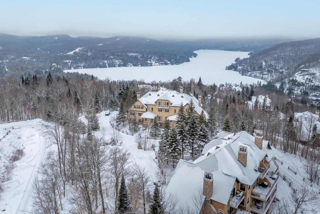 Aerial photo - 4-175Z Rue Du Mont-Plaisant, Mont-Tremblant, QC - Outdoor With View