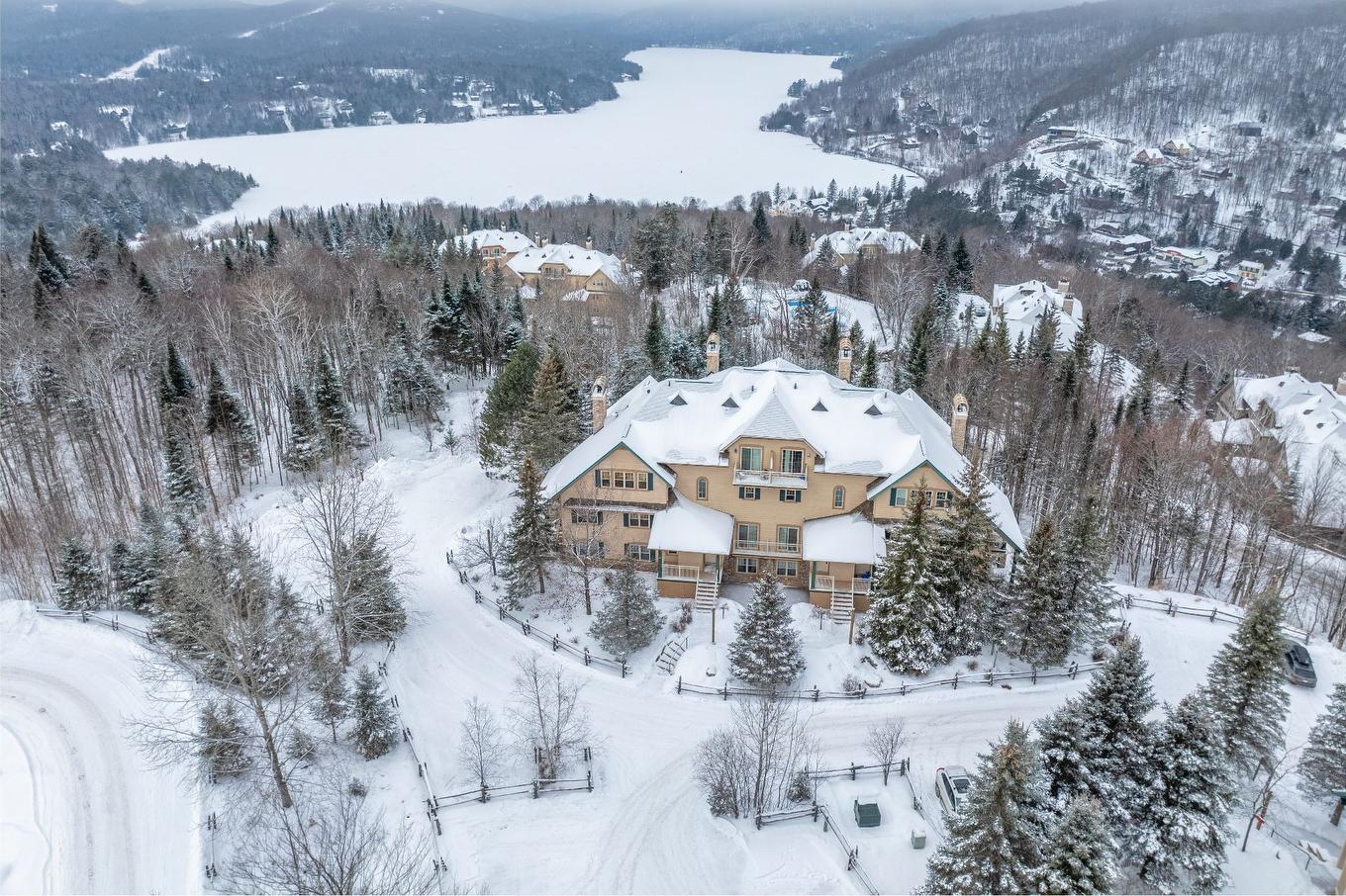 Aerial photo - 4-175Z Rue Du Mont-Plaisant, Mont-Tremblant, QC - Outdoor With View