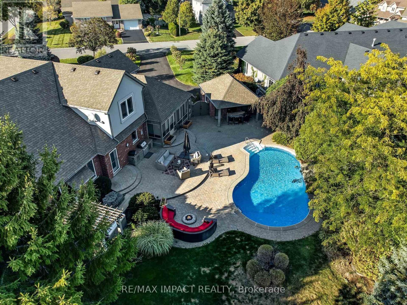 22 Daniels Drive, Brighton, ON - Outdoor With In Ground Pool With View