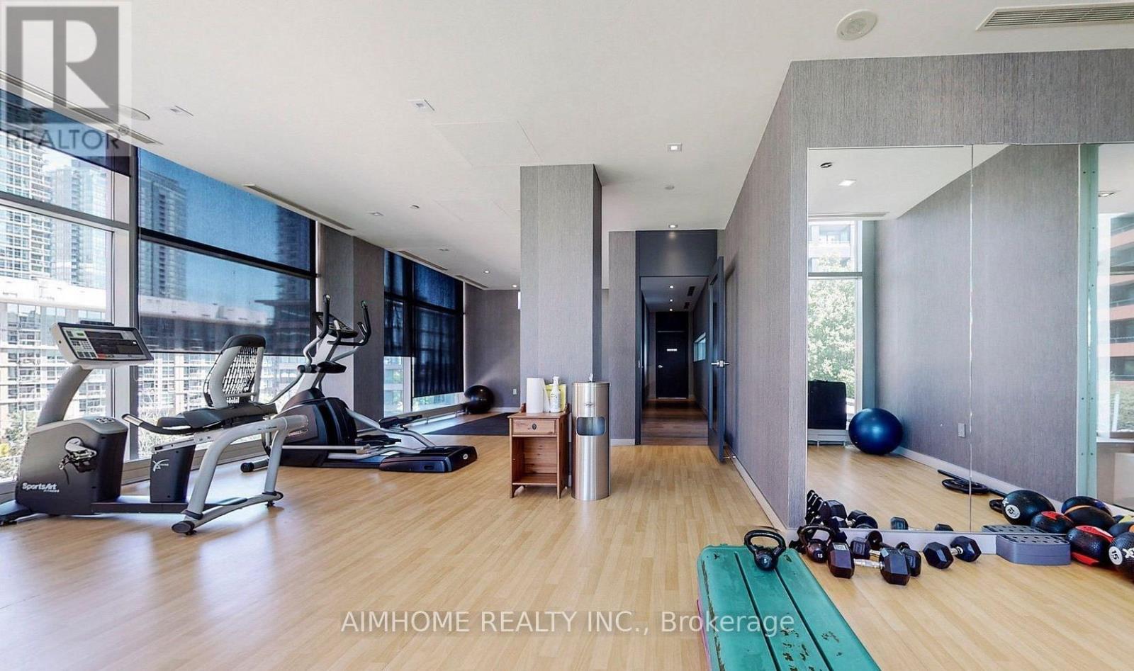 4511 - 25 Telegram Mews, Toronto, ON - Indoor Photo Showing Gym Room