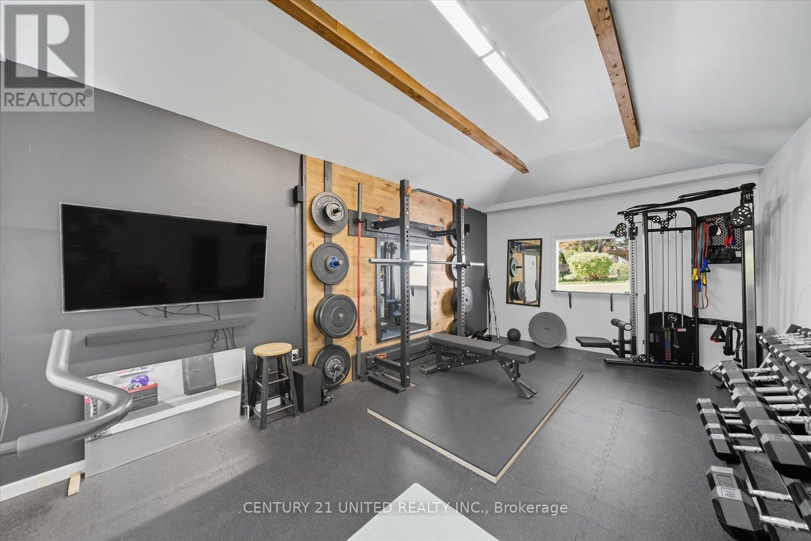 749 Spillsbury Drive, Peterborough (Otonabee Ward 1), ON - Indoor Photo Showing Gym Room