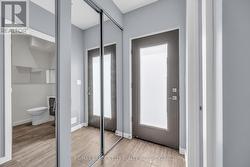 Separate access from the garage to the backyard -