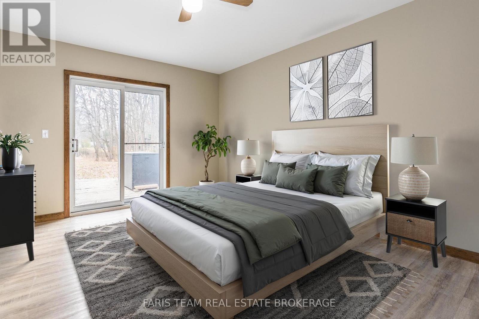 Digitally Staged - 7516 Island Crescent, Ramara, ON - Indoor Photo Showing Bedroom