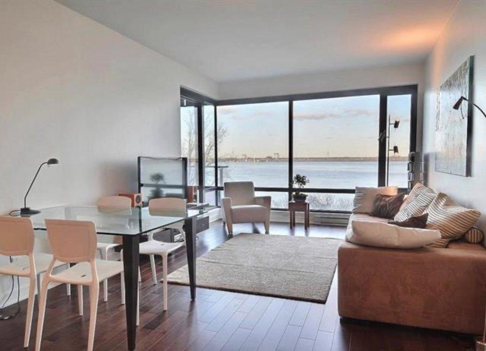 Salon - 402-199 Rue De La Rotonde, Montréal (Verdun/Île-Des-Soeurs), QC - Indoor Photo Showing Living Room