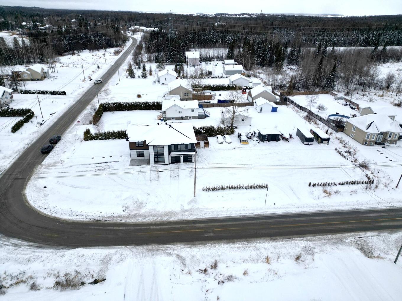 Photo aérienne - 270 Sent. Des Fougères, Val-D'Or, QC - Outdoor With View