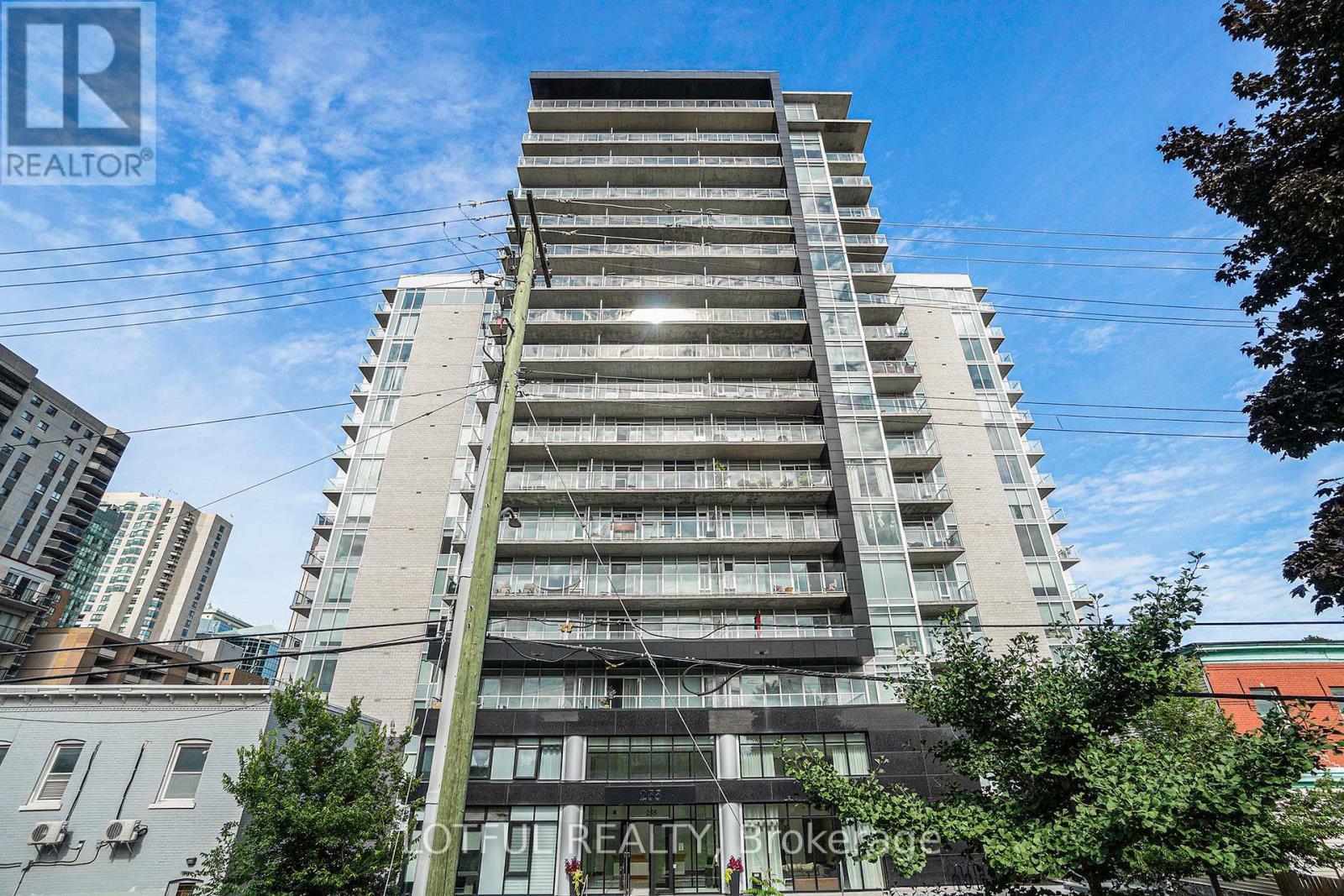 1705 - 255 Bay Street, Ottawa, ON - Outdoor With Balcony With Facade