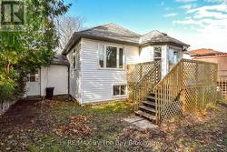 Garage Access Door from Backyard -