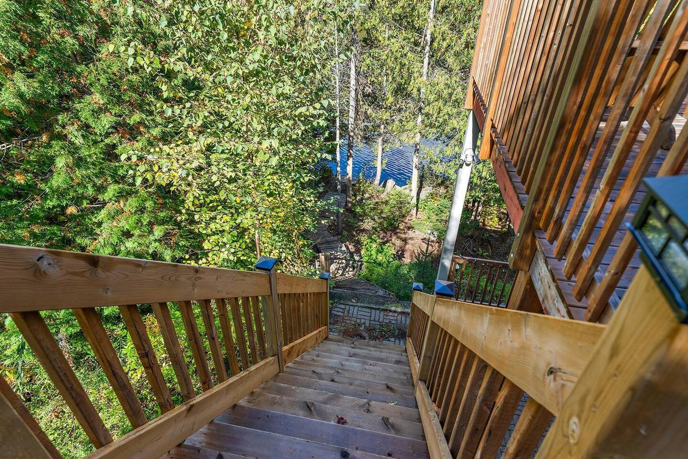 Escalier - 3497 Ch. Du Village, Saint-Adolphe-D'Howard, QC - Outdoor