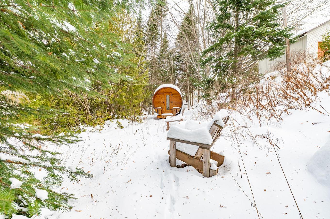 Sauna - 3497 Ch. Du Village, Saint-Adolphe-D'Howard, QC - Outdoor