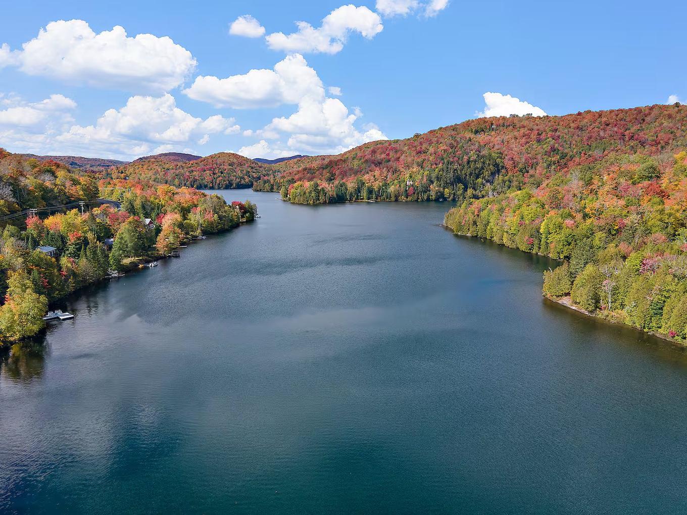 Vue d'ensemble - 3497 Ch. Du Village, Saint-Adolphe-D'Howard, QC - Outdoor With Body Of Water With View