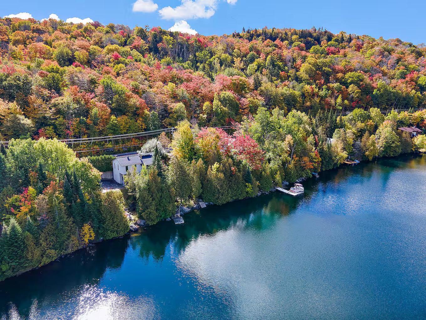 Vue d'ensemble - 3497 Ch. Du Village, Saint-Adolphe-D'Howard, QC - Outdoor With Body Of Water