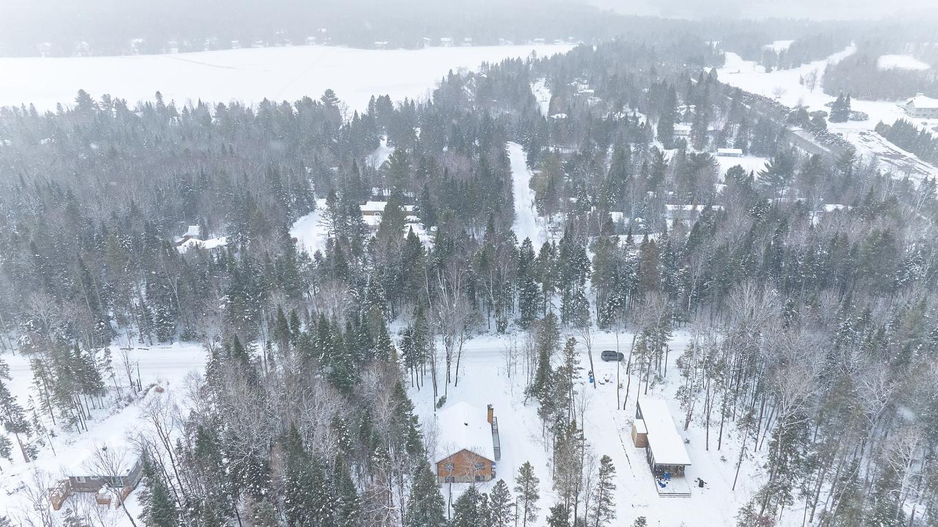 Photo aérienne - 21 Ch. La Chanterelle, Saint-Donat, QC - Outdoor With View