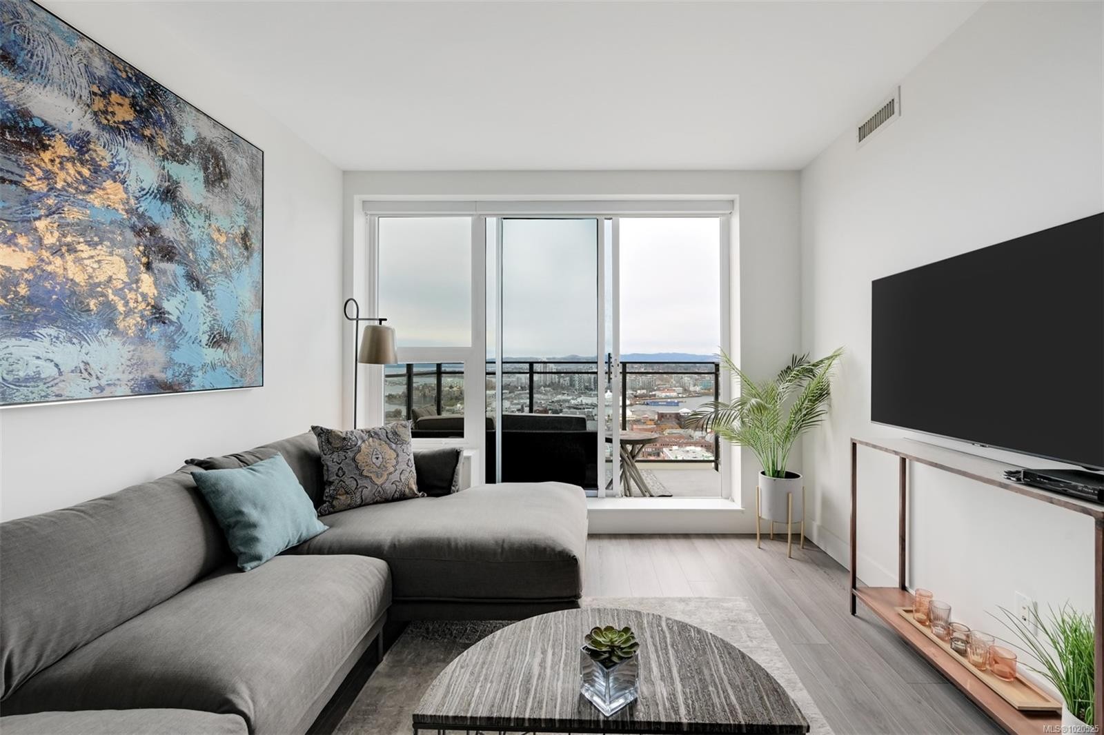 2002-777 Herald St, Victoria, BC - Indoor Photo Showing Living Room