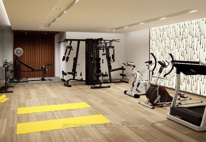 124-153 Wilson Street W, Hamilton, ON - Indoor Photo Showing Gym Room