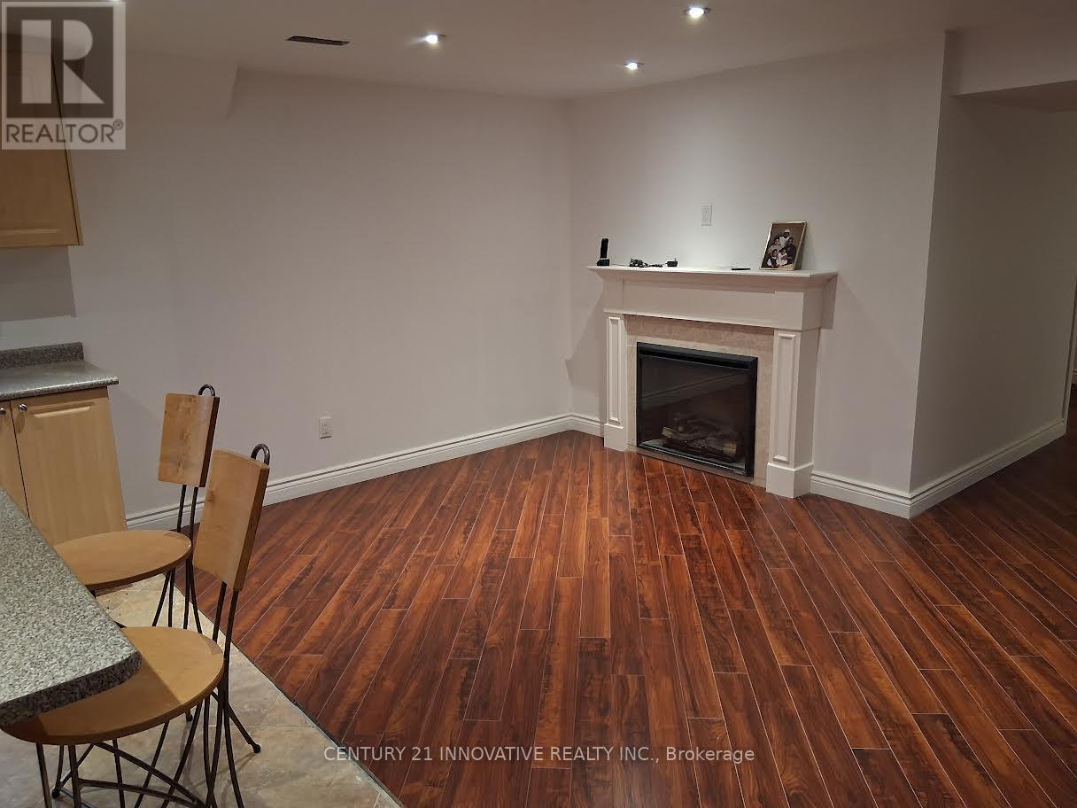 Bsmt - 54 Muscat Crescent, Ajax, ON - Indoor With Fireplace