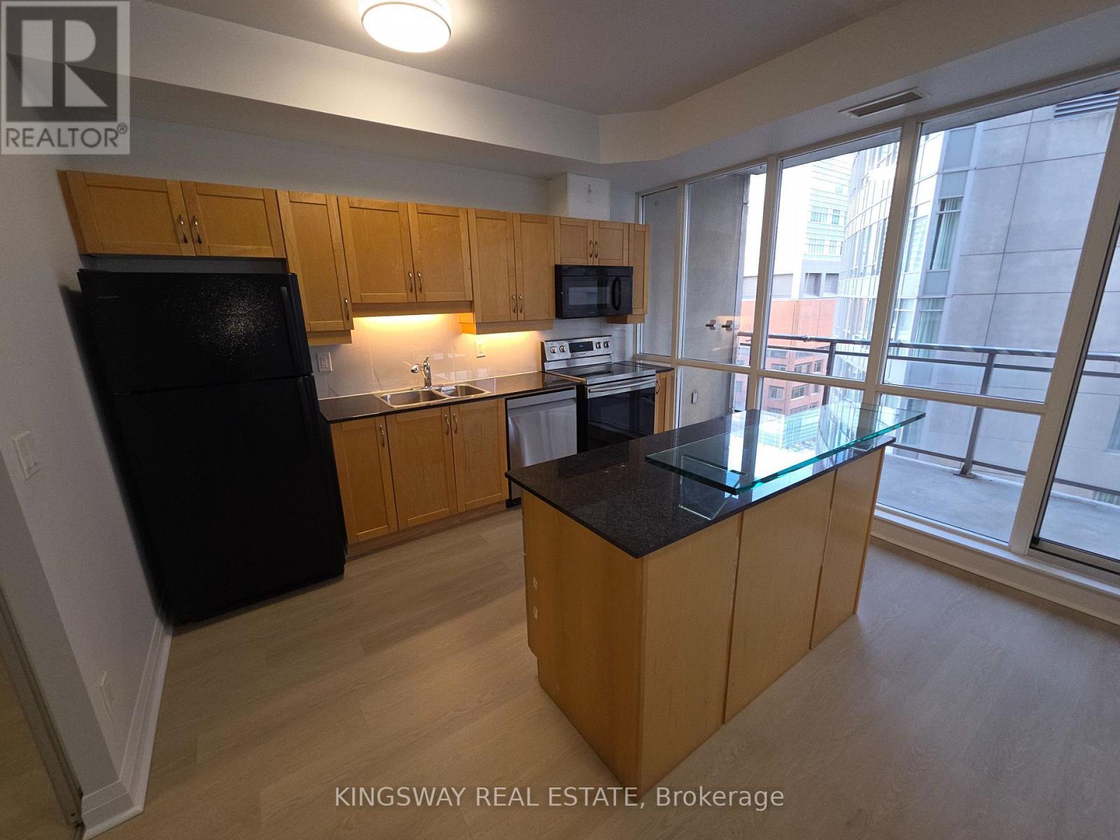 1605 - 220 Victoria Street, Toronto, ON - Indoor Photo Showing Kitchen With Double Sink