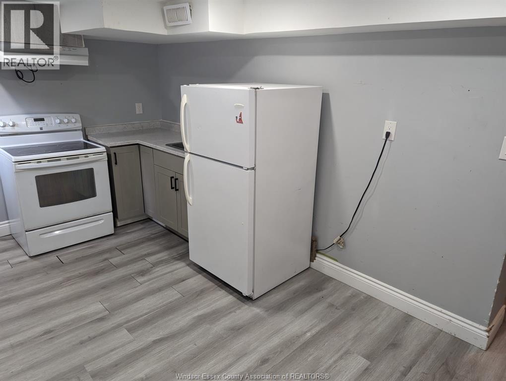 1043 Bruce Avenue Unit# Lower, Windsor, ON - Indoor Photo Showing Kitchen
