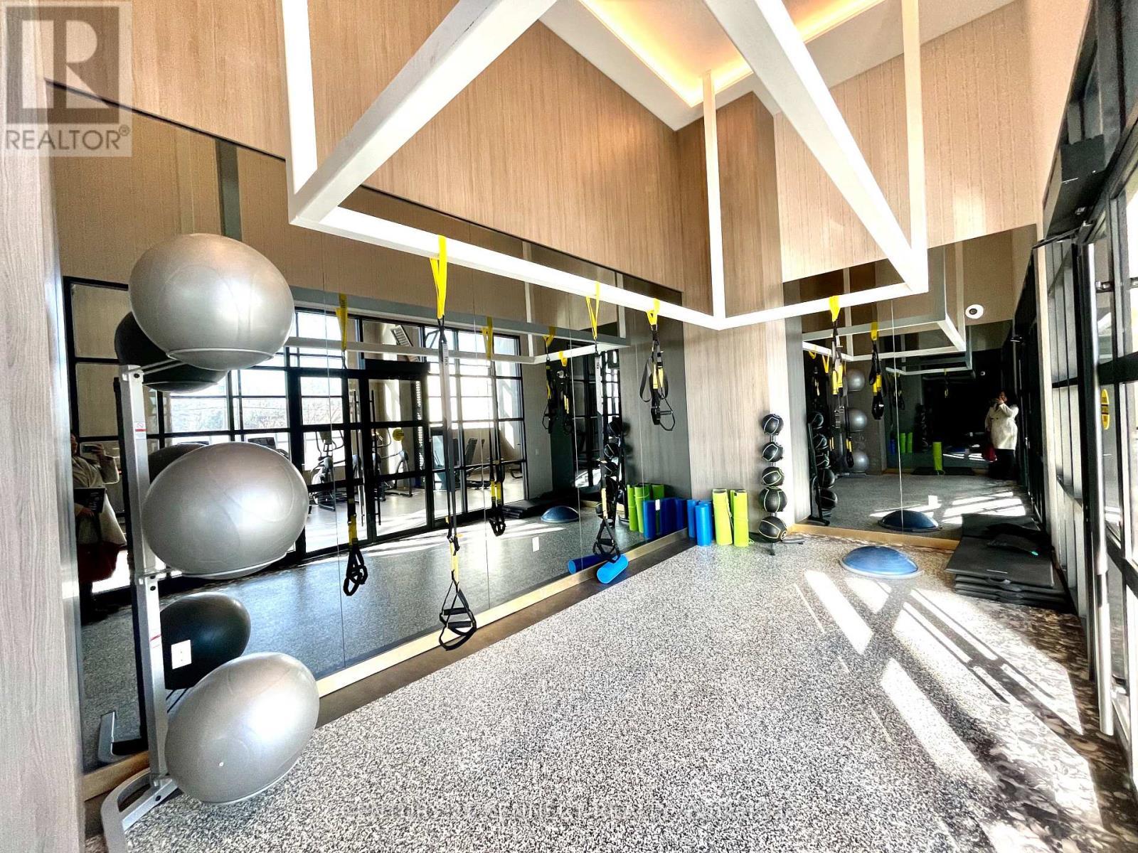 806 - 395 Dundas Street W, Oakville, ON - Indoor Photo Showing Gym Room