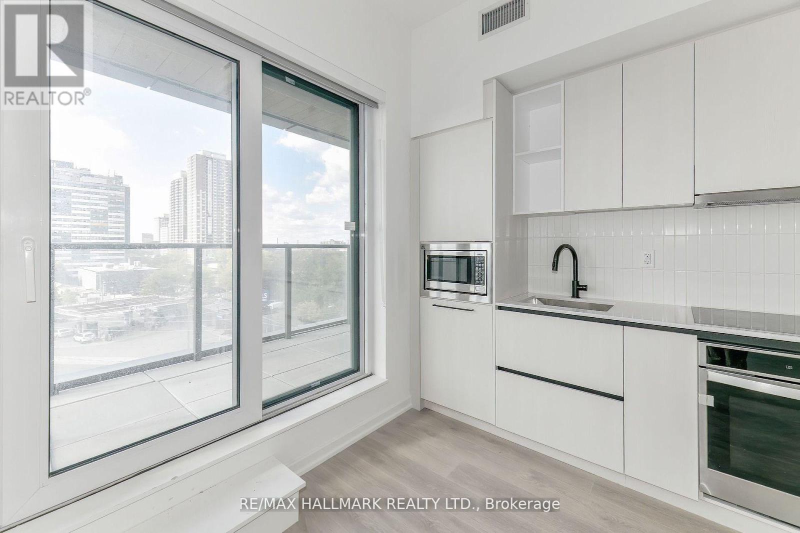 Designer Kitchen W Full Size Panelled Appliances - 503 - 1285 Dupont Street, Toronto, ON - Indoor Photo Showing Kitchen