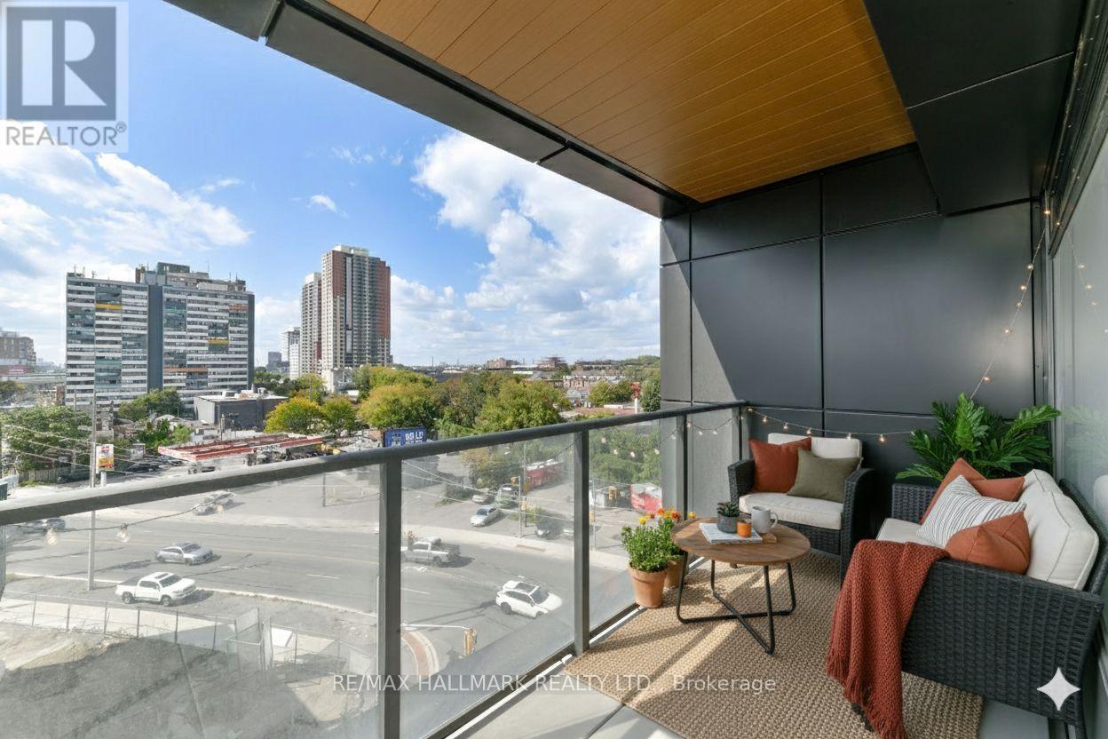Large North West Facing Terrace - 503 - 1285 Dupont Street, Toronto, ON - Outdoor With Exterior