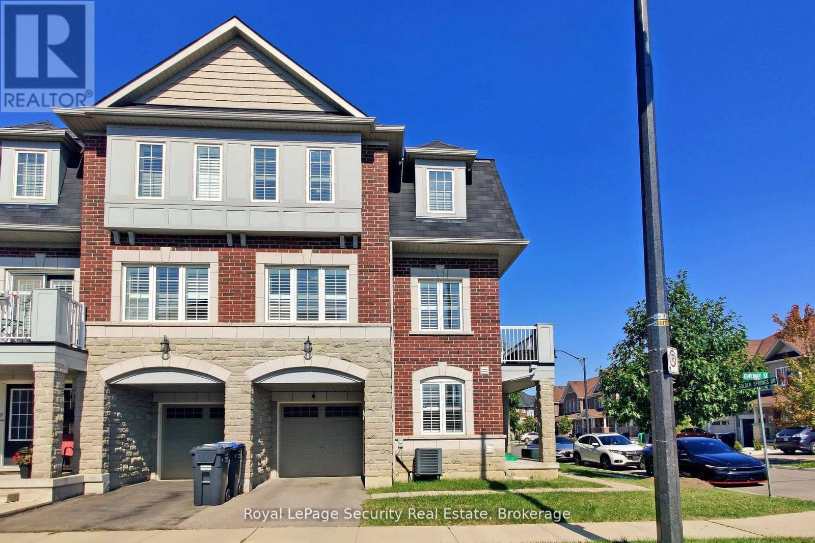 3 level home with lots of natural light - 55 Golden Springs Drive, Brampton, ON - Outdoor With Facade