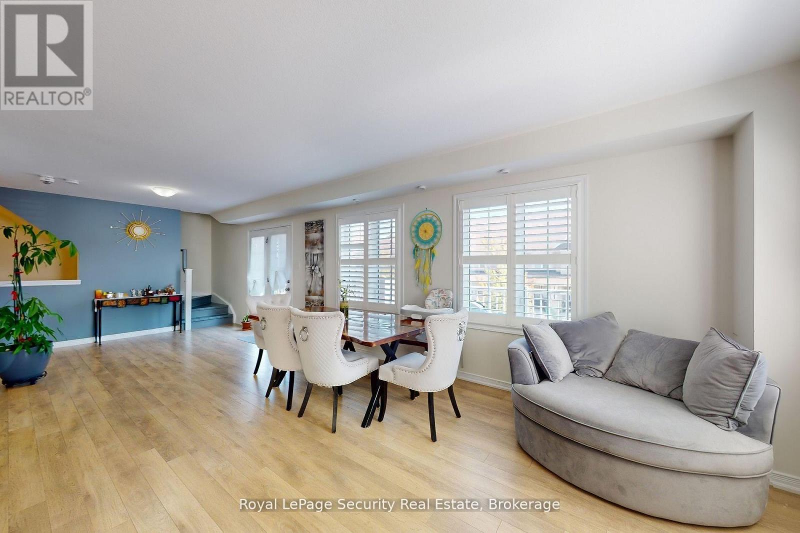 open concept living dining and kitchen - 55 Golden Springs Drive, Brampton, ON - Indoor