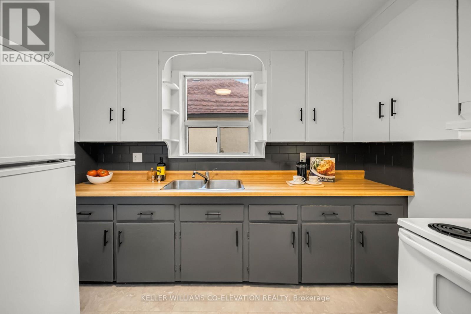 1001 Kipling Avenue, Toronto, ON - Indoor Photo Showing Kitchen With Double Sink
