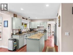 Kitchen with Walk around Island -