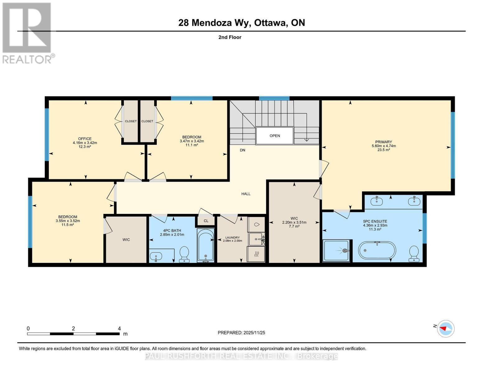 Second Floor - Floorplan - 28 Mendoza Way, Ottawa, ON - Other