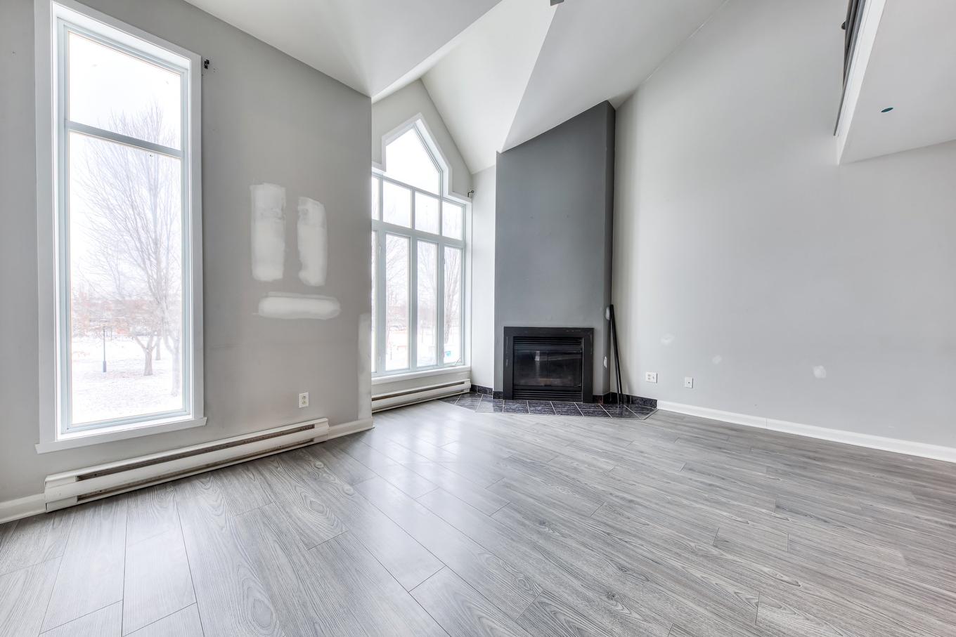 Salon - 1066 Rue De La Famille-Dubreuil, Montréal (Rivière-Des-Prairies/Pointe-Aux-Trembles), QC - Indoor With Fireplace