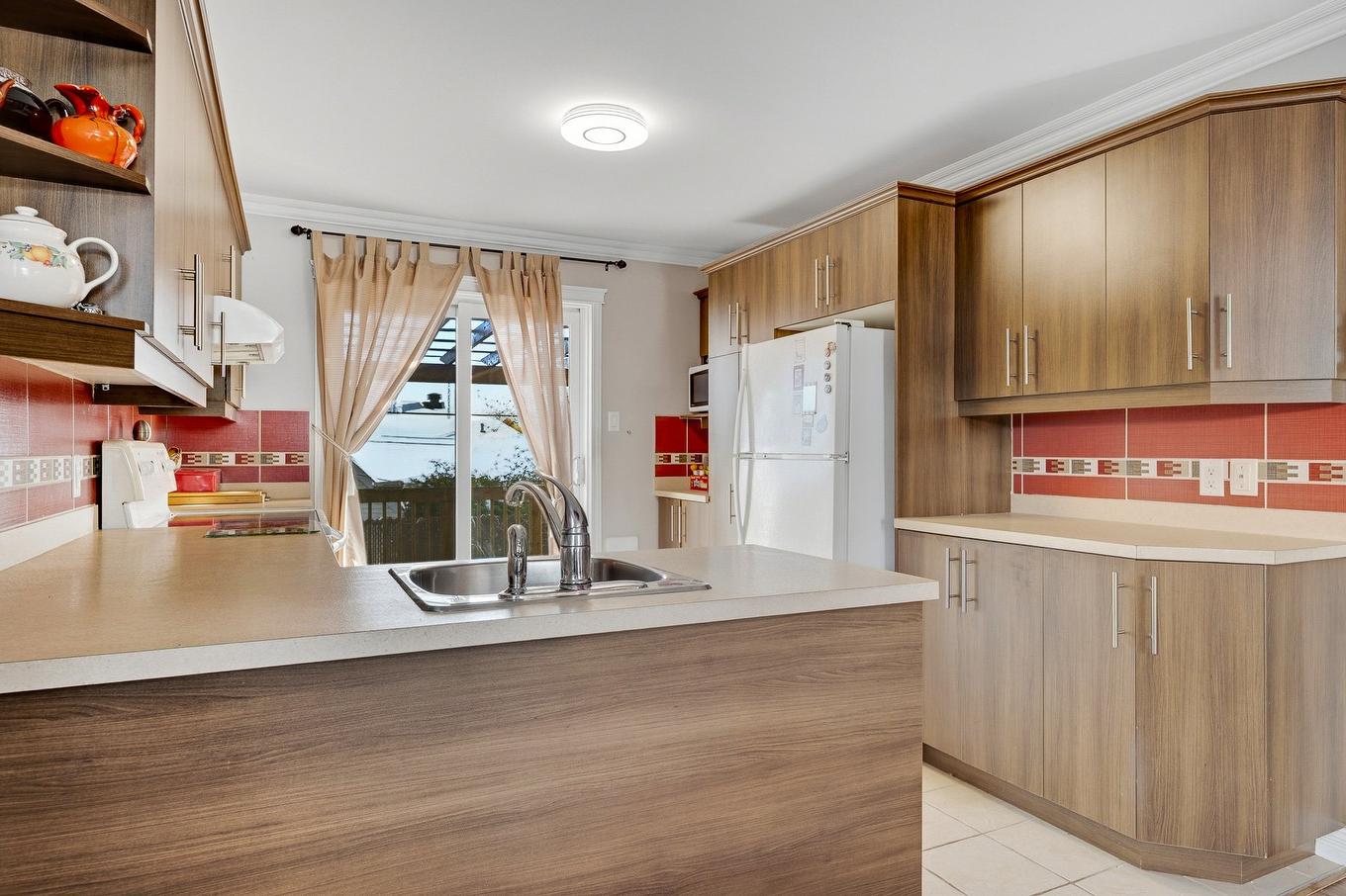 Kitchen - 1832 Rue Raoul-Jobin, Saint-Jérôme, QC - Indoor Photo Showing Kitchen With Double Sink