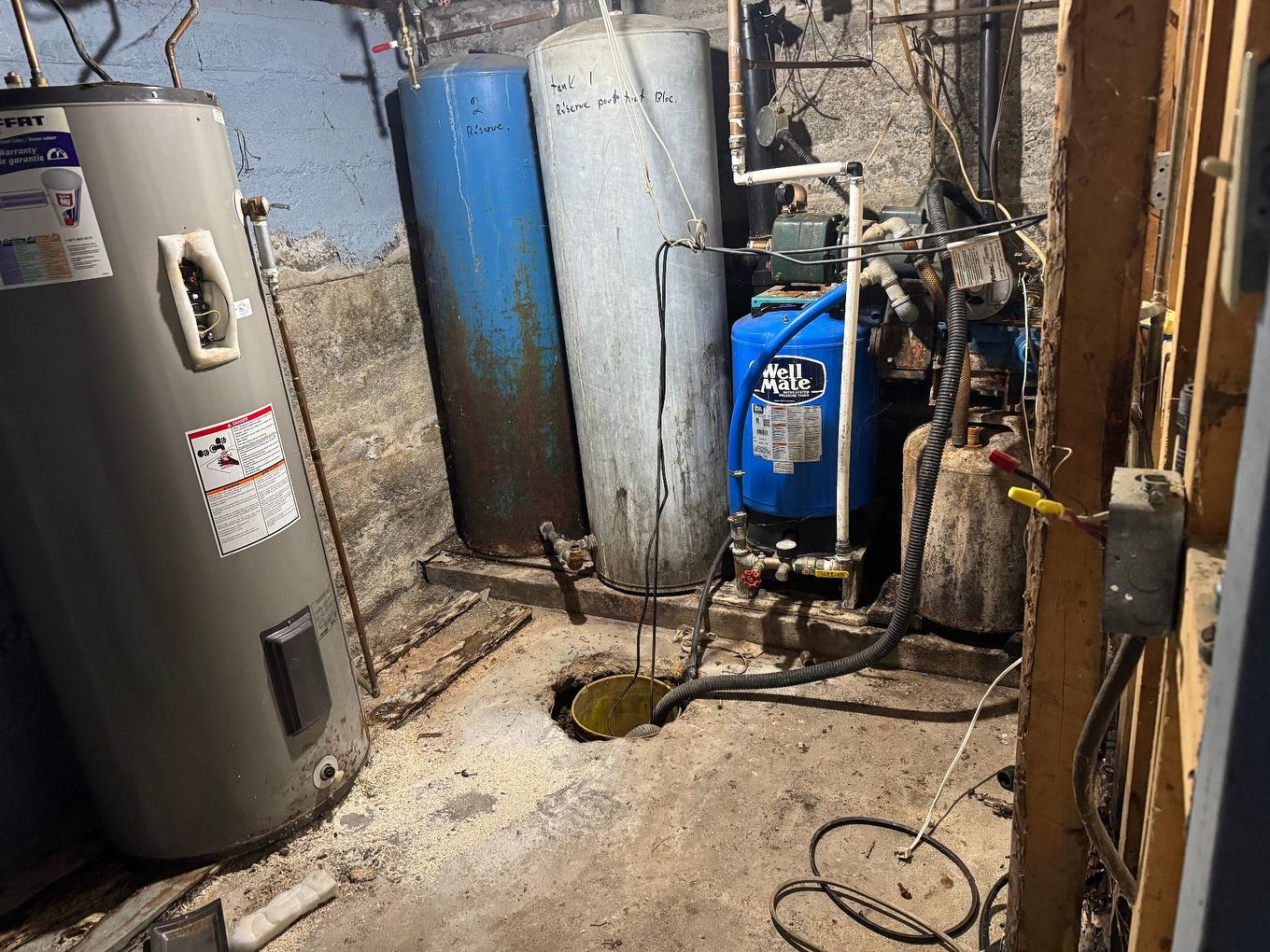 Sous-sol - 203 - 203B Route Route 397 (Rochebaucourt), La Morandière-Rochebaucourt, QC - Indoor Photo Showing Basement