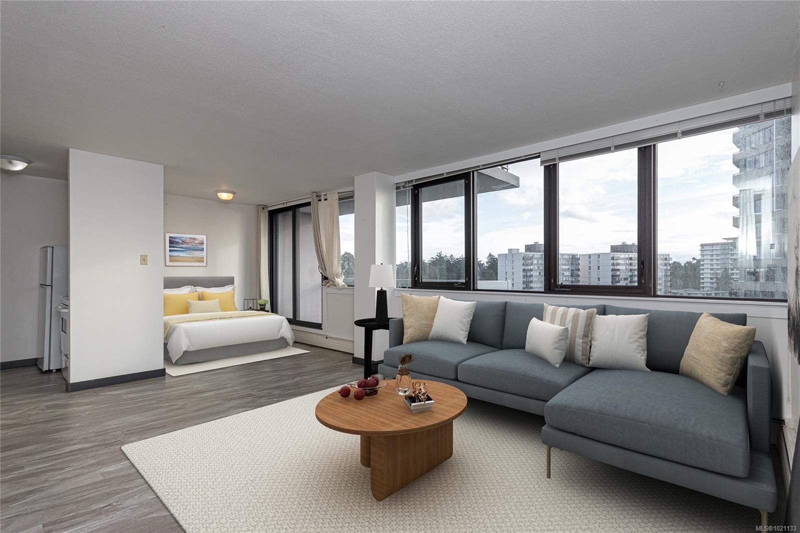 1008-647 Michigan St, Victoria, BC - Indoor Photo Showing Living Room