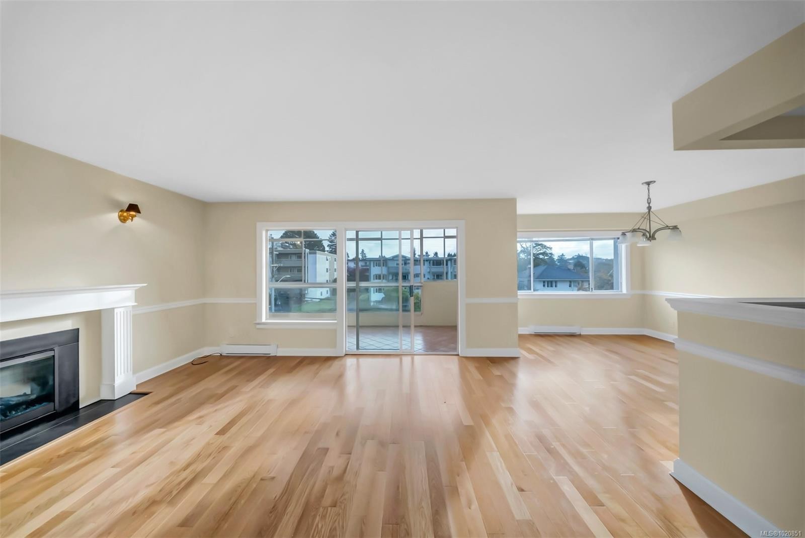 405-420 Linden Ave, Victoria, BC - Indoor Photo Showing Other Room With Fireplace