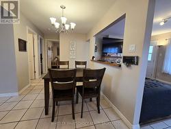 The dining area looking towards bedrooms -