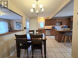 dining area looking towards kitchen -
