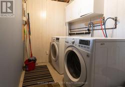 basement laundry room -