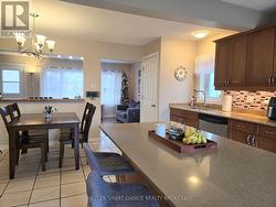 main floor has an open concept living space -