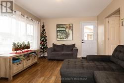 Newly installed front window in the living room. -