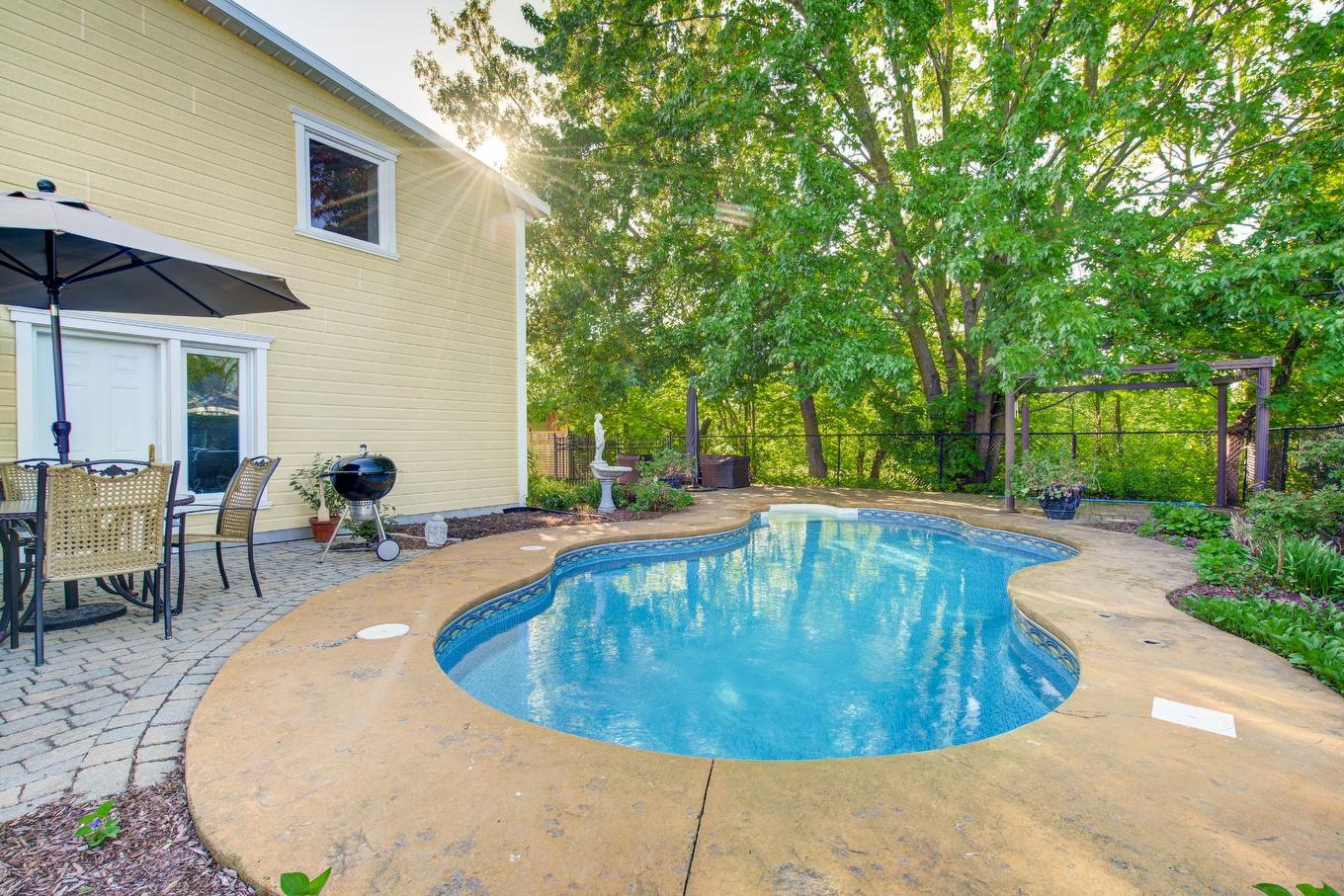 Pool - 11Z Rue Dupuis, Saint-Jacques, QC - Outdoor With In Ground Pool