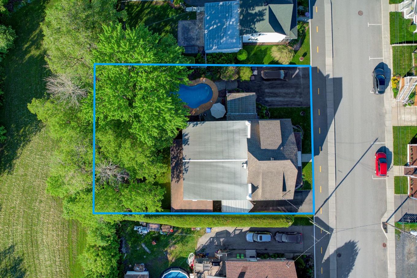 Aerial photo - 11Z Rue Dupuis, Saint-Jacques, QC - Outdoor