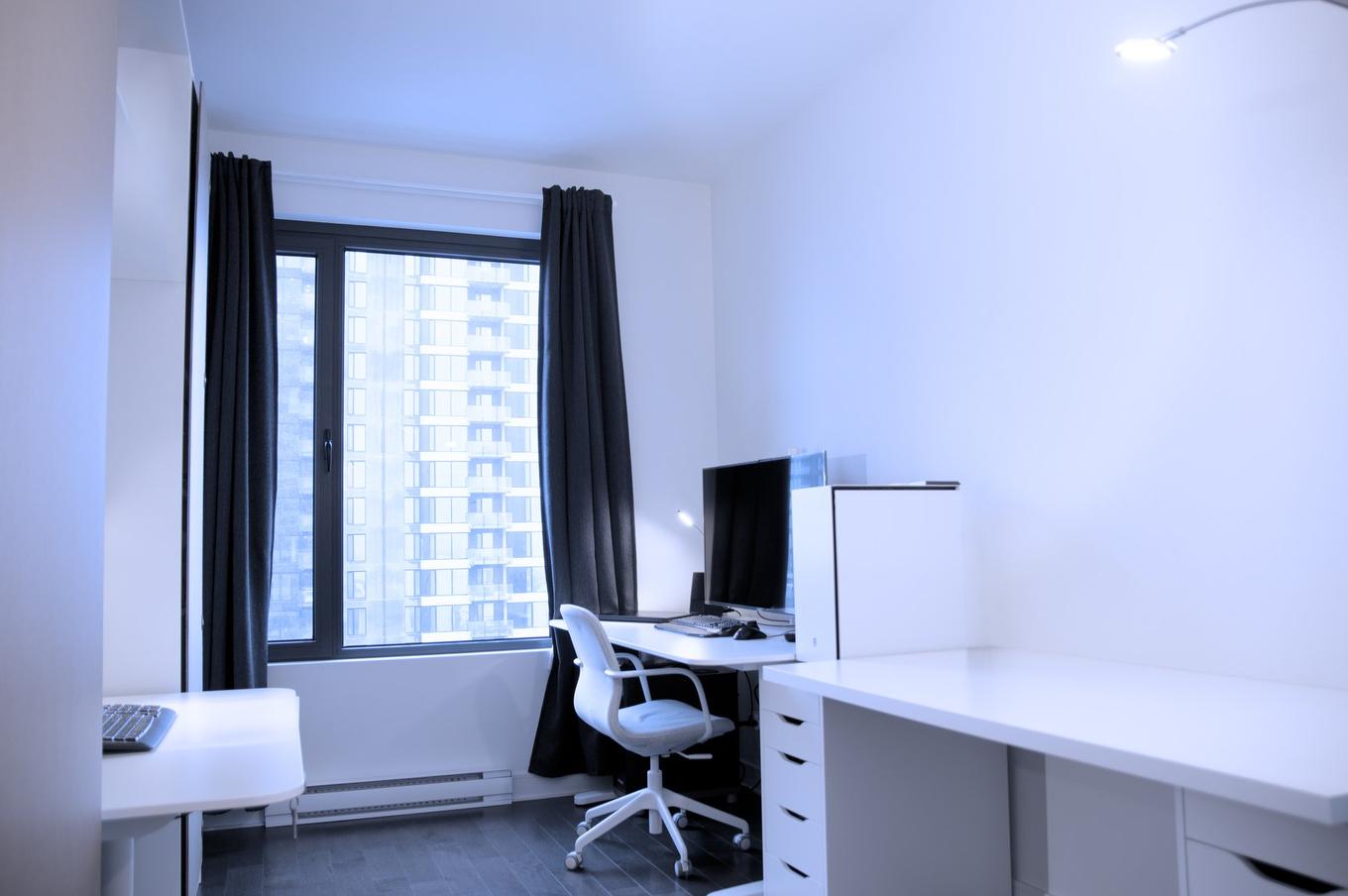 Chambre à coucher - 1610-199 Rue De La Rotonde, Montréal (Verdun/Île-Des-Soeurs), QC - Indoor Photo Showing Office