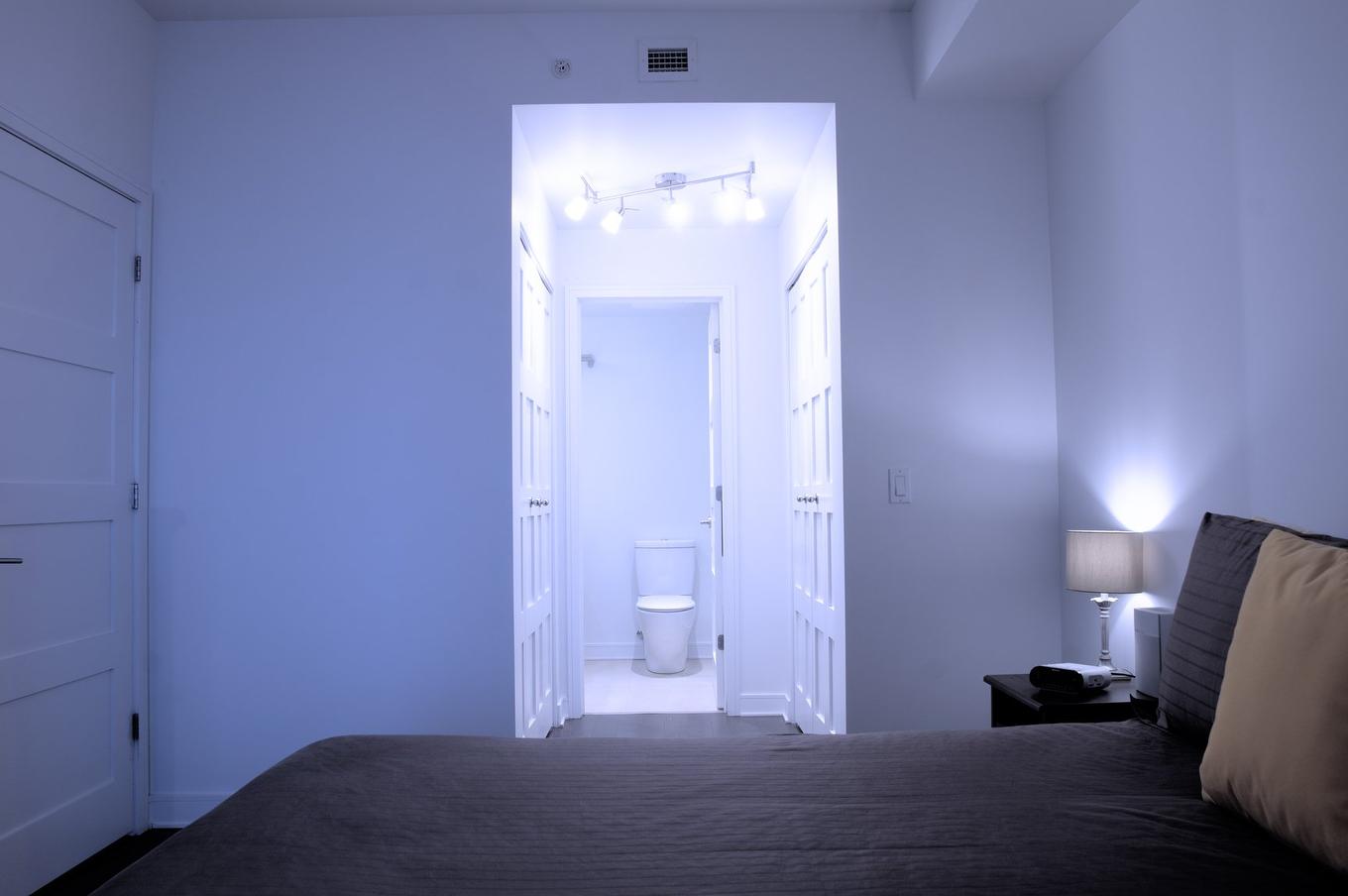 Chambre à coucher principale - 1610-199 Rue De La Rotonde, Montréal (Verdun/Île-Des-Soeurs), QC - Indoor Photo Showing Bedroom